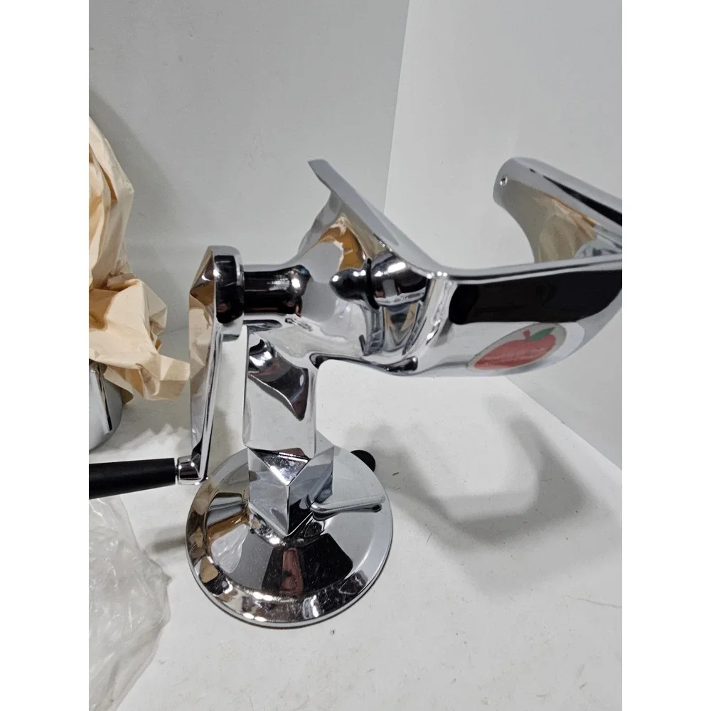 King Kutter Healthy Gourmet Kitchen Cutter Vegetable Slicer Shredder Chrome USA